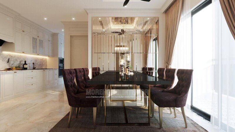 Xu hướng 20 mẫu thiết kế bàn ăn chung cư, nhà phố, biệt thự được lựa chọn nhiều nhất