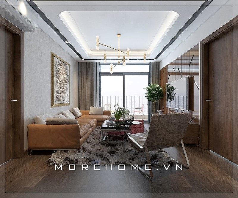 Thiết kế không gian phòng chung cư hiện đại đẹp và sang trọng luôn gây được sự quan tâm và chú ý của đông đảo người tiêu dùng.